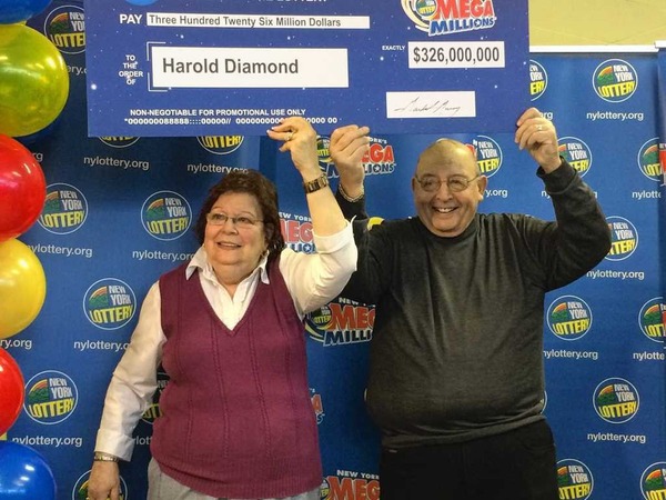 Harold Diamond is the biggest lottery winner in New York