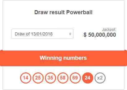 Lotto Agent Powerball draw results