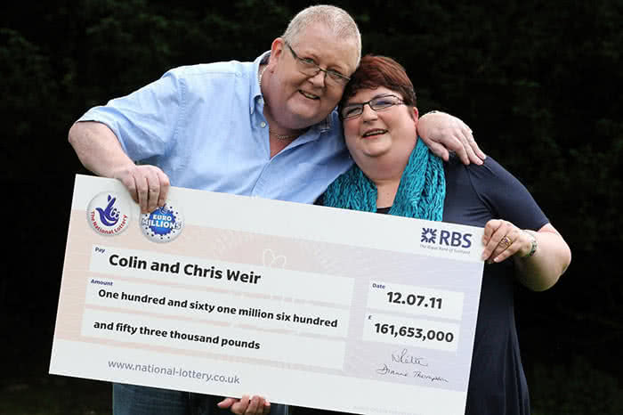 Colin and Chris Weir typical lottery winners